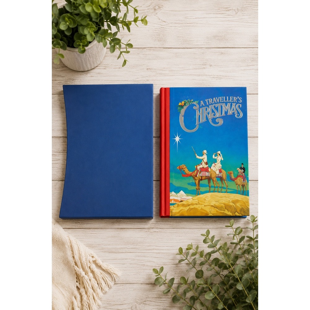 Folio Society A Traveller's Christmas Hardcover Slipcase New Sealed Gift Edition
